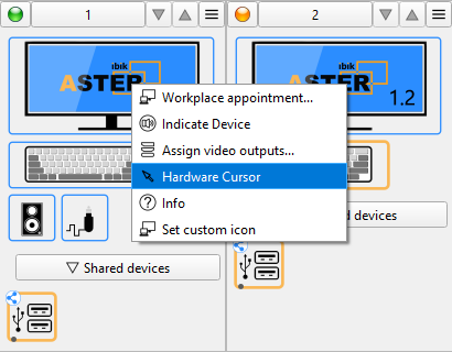 Hardware cursor