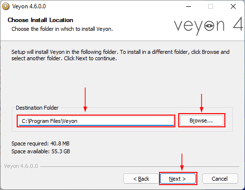 Choose the Path for Installation (Figure 3)