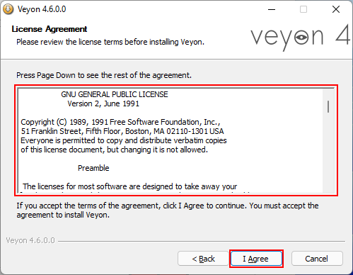 License Agreement (Figure 2)