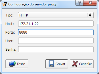 Configure ASTER to use Proxy Server