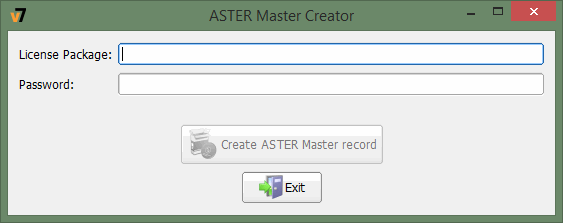  Create a master license
